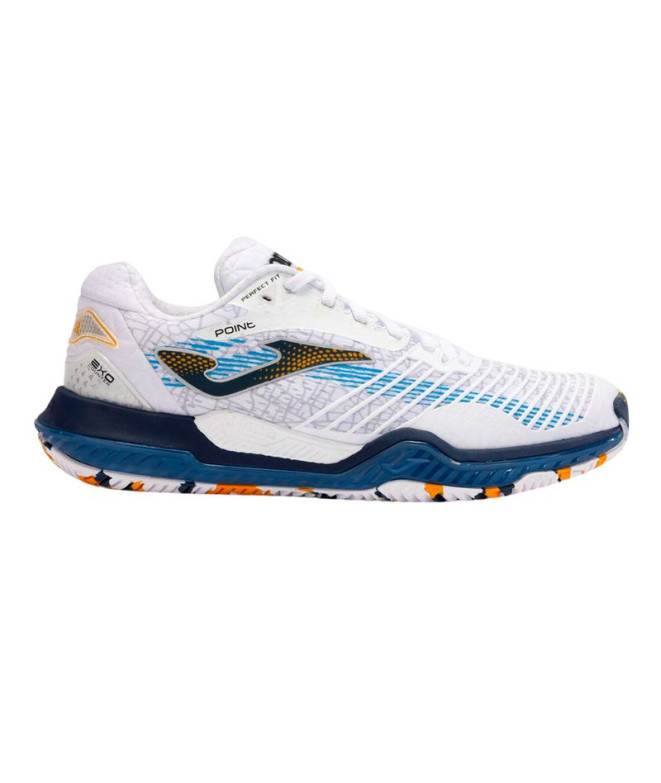 Chaussures Joma Point 2402 Blanc Bleu Homme