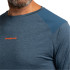 T-shirt Trx2 Pro Long Homme Bleu Marocain