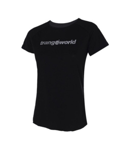 T-shirt de Montagne Trangoworld Azagra Th Femme Noir