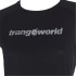 T-shirt de Montagne Trangoworld Azagra Th Femme Noir