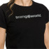 T-shirt de Montagne Trangoworld Azagra Th Femme Noir