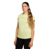 T-shirt de Montagne Trangoworld Azagra Th Femme Jaune Clair
