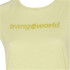 T-shirt de Montagne Trangoworld Azagra Th Femme Jaune Clair