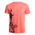 T-shirt de Montagne Trangoworld Nubes Homme Orange