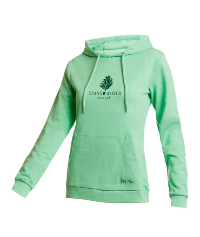 Sweat de Montagne Trangoworld Fauna Femme Vert...