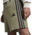 Pantalons adidas 3Bandas French Terry Homme Vert Foncé/Noir