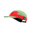 Casquette de Running Compressport 5 Panneaux Rouge/Vert