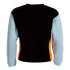 Sweat Joma Stripe Adventure Noir Turquoise Orange Enfant
