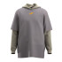 Sweat Joma Avec Capuche Mimétique Anthracite Gris Moyen