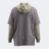 Sweat Joma Avec Capuche Mimétique Anthracite Gris Moyen