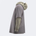 Sweat Joma Avec Capuche Mimétique Anthracite Gris Moyen