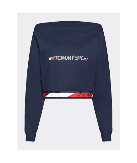 Sportswear sweatshirt Tommy Hilfiger Crop V Neck
