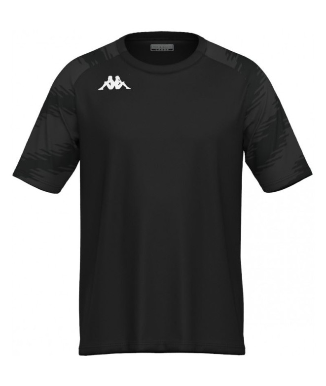 Sweat Football Kappa Daverno Homme Noir
