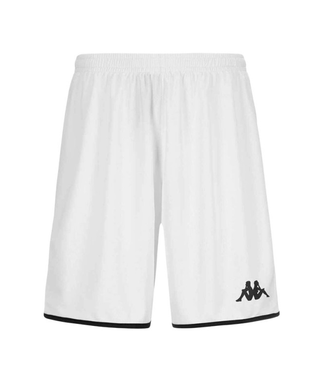 Pantalon Basket-ball Kappa Dumpa Femme Blanc/Noir