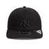Casquette New Era New York Yankees Monochrome 9SEVENTY Stretch Snap Noir