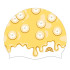 Bonnet de Natation Aquarapida Cuffia Yogurt White_Cream Unisexe