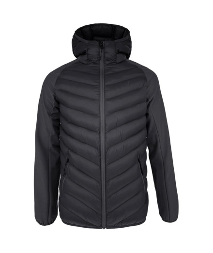 Veste de Montagne Joluvi Hibrida Corno Noir