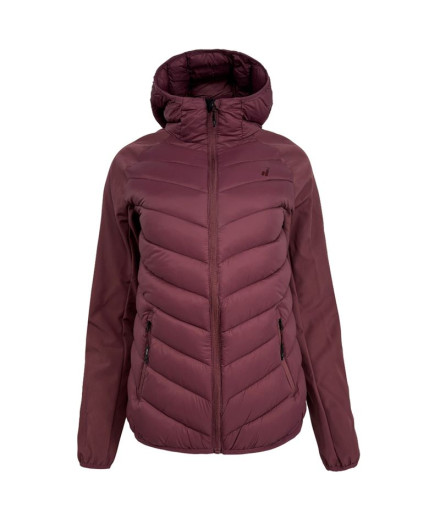 Veste de Montagne Joluvi Hibrida Corno Granate  Femme