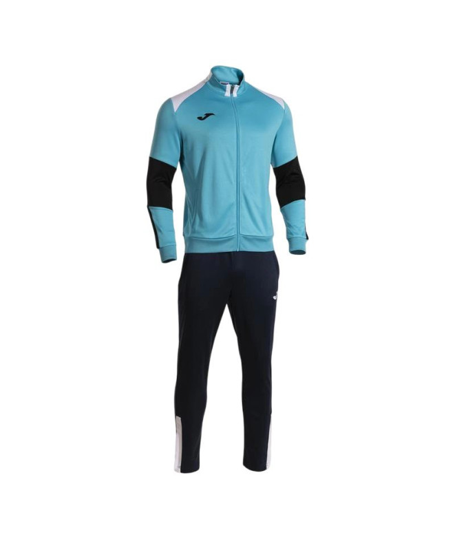 Survêtement Joma Danubio Homme Turquoise Fluo/Noir