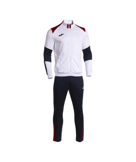 Survêtement Joma Danubio Homme Blanc/Navy Foncé