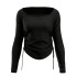 T-shirt Joma Manches Longues U-Tribe Noir Femme