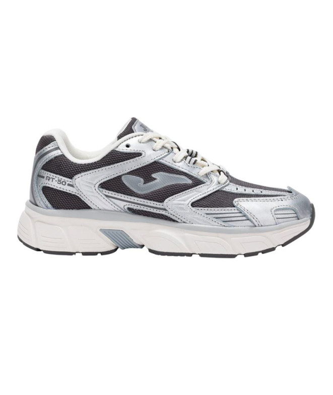 Chaussures Joma Rt50 Lady 2522 Blanc Gris Foncé...