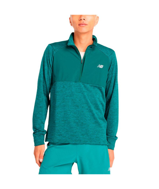 Sweat New Balance Athletics Heat Grid 1/2 Zip...