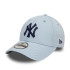 Casquette New Era LEAGUE ESS 9TWENTY New York Yankees Pastel Blue Enfant
