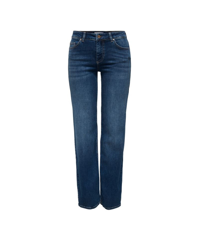 Pantalon Only Onlblush Mid Straight Dnm Tai021...