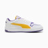 Chaussures Puma Court Classic Street Homme Blanc/Jaune/Violet