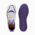 Chaussures Puma Court Classic Street Homme Blanc/Jaune/Violet