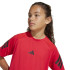 T-shirt de Fitnes adidas All Sports Enfant Rouge/Noir