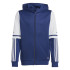 Veste de Football adidas Squadra25 Hood Enfant Bleu/Blanc
