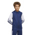 Veste de Football adidas Squadra25 Hood Enfant Bleu/Blanc