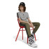 T-shirt adidas 3 Bandes Enfant Gris/Noir