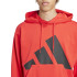 Sweat adidas Big Logo French Terry Hd Homme Rouge/Noir