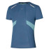 T-shirt de Running Mizuno Dryaeroflow Tee Homme Noir