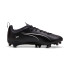 Bottes de football de Football Puma Ultra 5 Play Fg/Ag Noir- Blanc Enfant