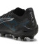 Bottes de football de Football Puma Ultra 5 Ultimate Ag Eclipse Homme Noir/Argent/Aguamarina