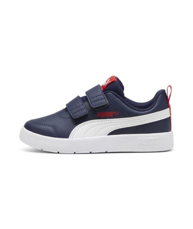 Chaussures Puma Courtflex V3 V Ps Enfant Bleu...