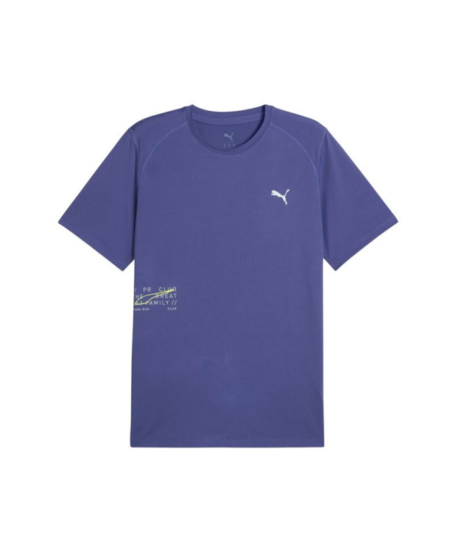 T-shirt de Running Puma Run Graphic Homme Bleu