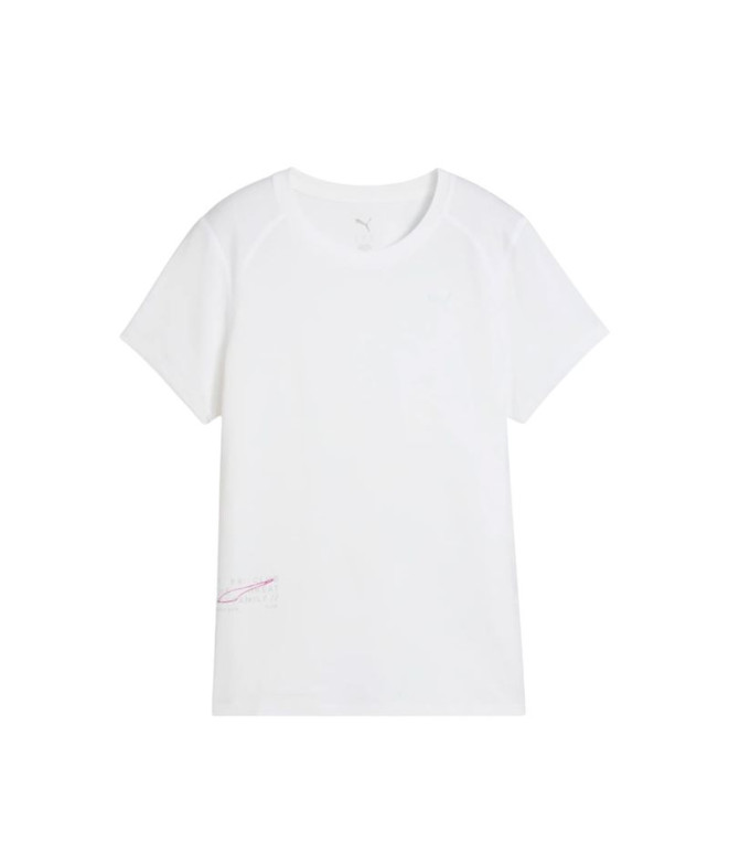 T-shirt De Running Puma Run Graphic Mesh Femme...