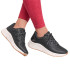Chaussures Skechers Bobs Arch Comfort B Sweet Noir Pu Femme