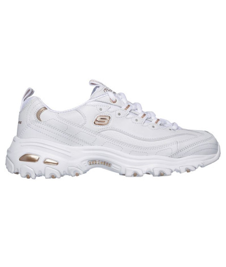 Chaussures Skechers D'Lites Fresh Start Blanc