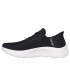 Chaussures Skechers Slip-Ins Go Walk Flex - Grand Femme Noir/Blanc