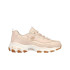 Chaussures Skechers D'Lites-Good Neutral Femme Cuir naturel/Duraleather