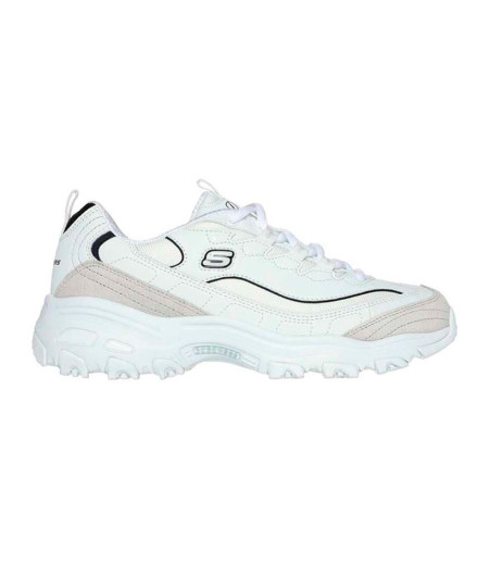 Chaussures Skechers D'Lites Femme Blanc