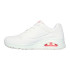Chaussures Skechers Uno-Spread The Love Femme Blanc/Rose