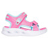 Sandales Skechers Sola Glow Sandal Fille Rose/Bleu