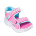 Sandales Skechers Sola Glow Sandal Fille Rose/Bleu